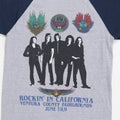 1981 Journey Rockin California Tour Jersey Shrit