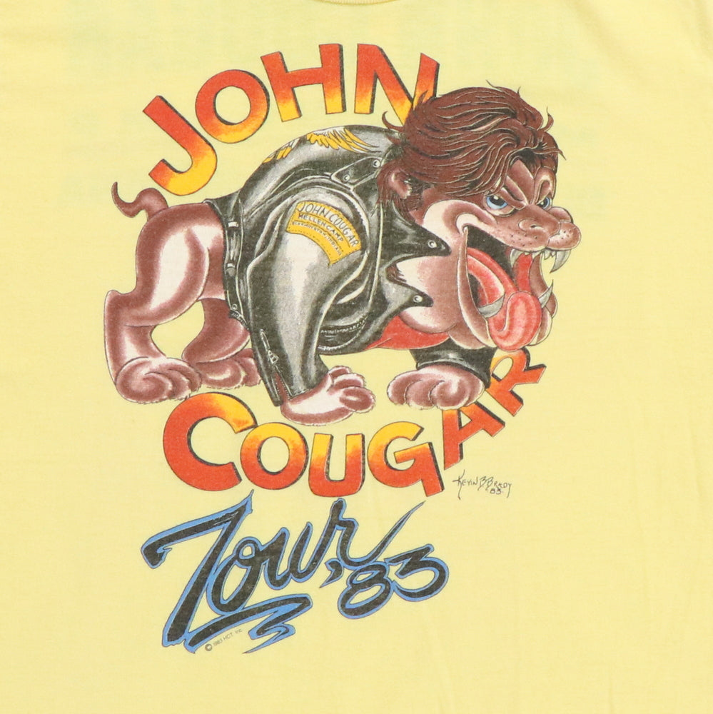 1983 John Cougar Mellancamp Tour Long Sleeve Shirt