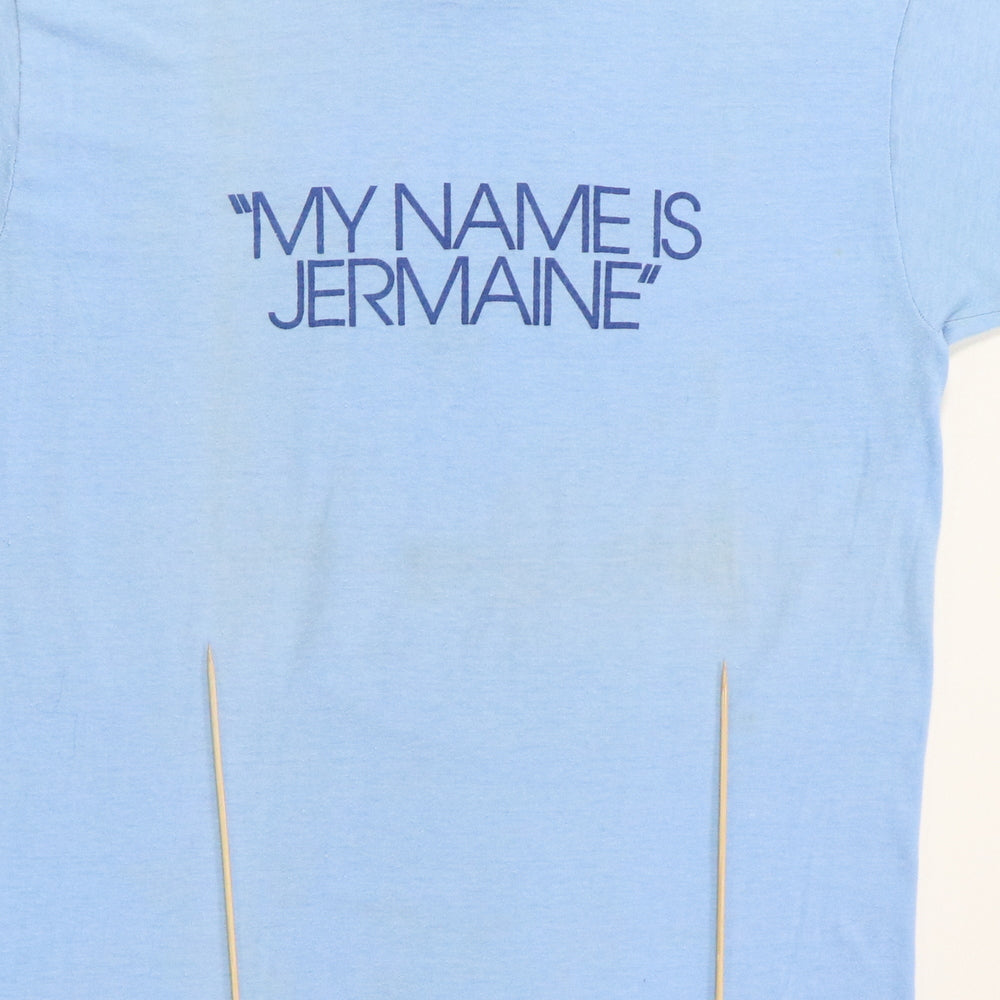 1976 Jermaine Jackson My Name Is Shirt