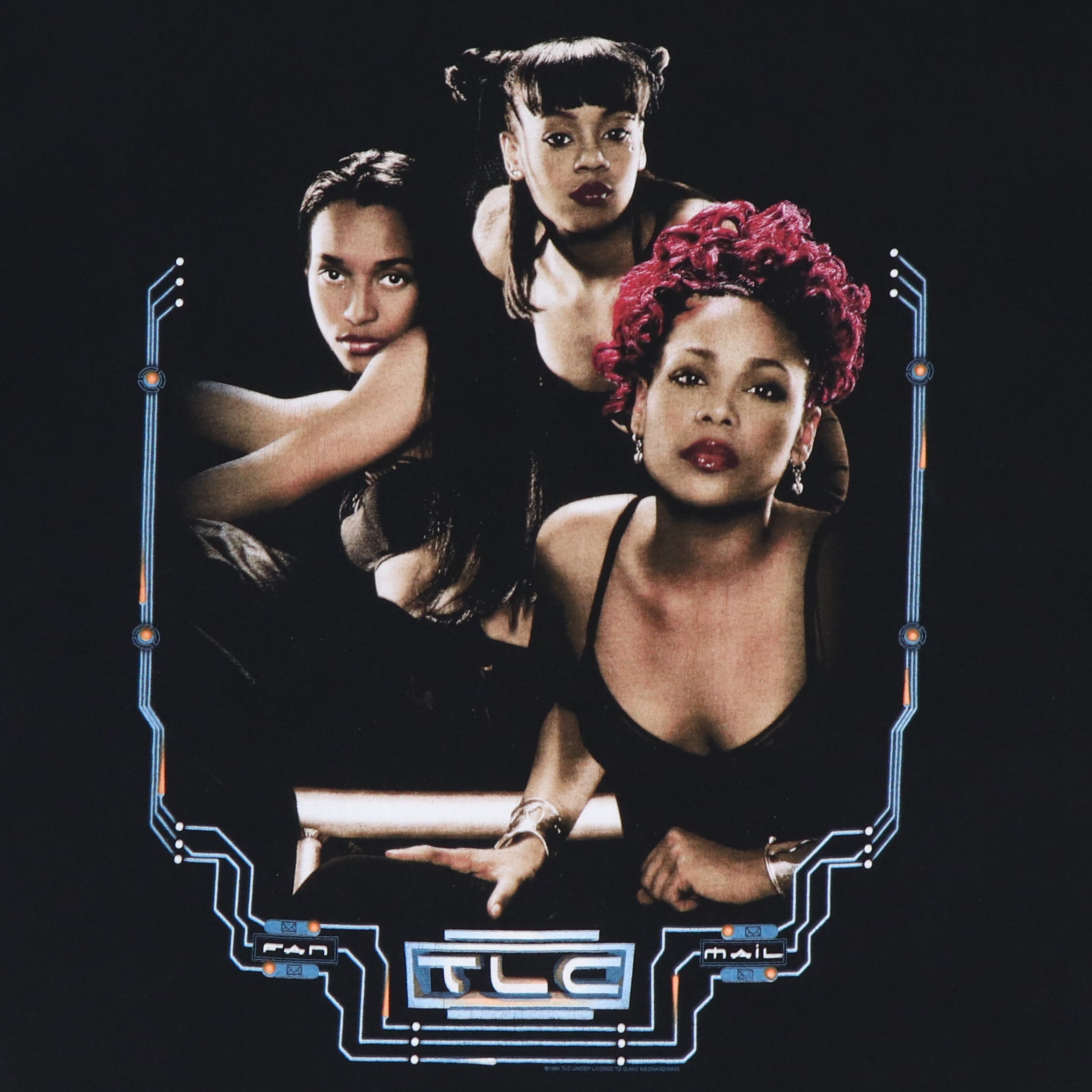 TLC 1999 FAN MAIL TOUR vintage tシャツ - トップス