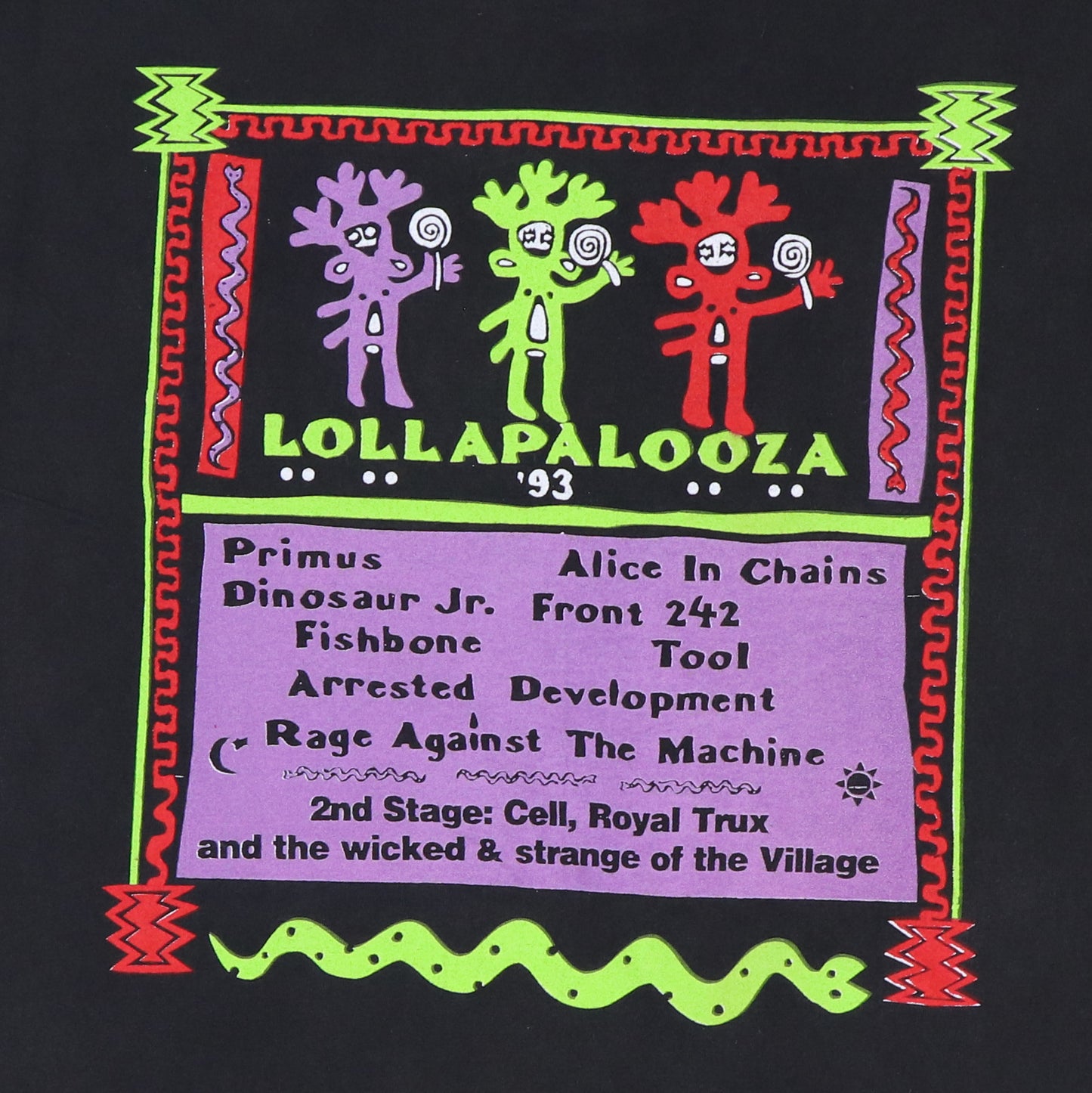 1993 Lollapalooza Tour Shirt