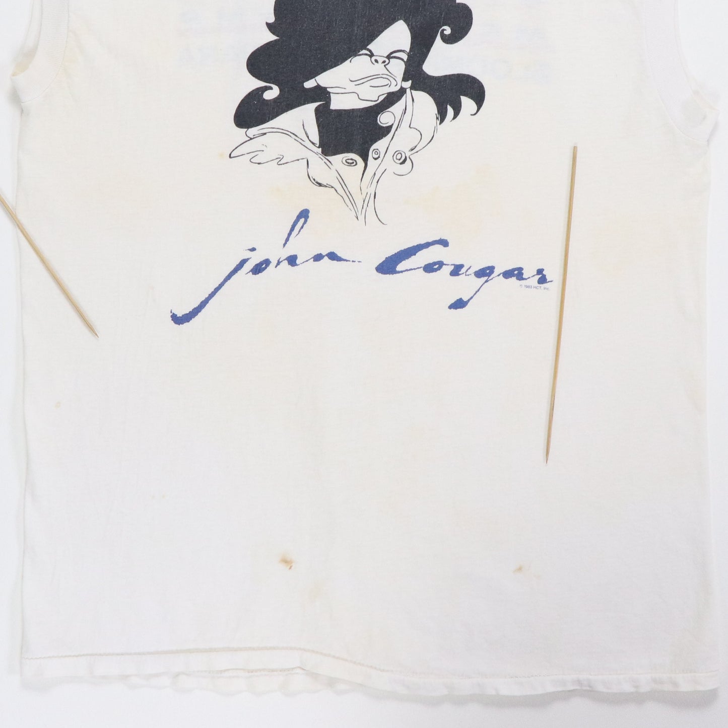 1980s John Cougar Mellancamp Sleeveless Shirt