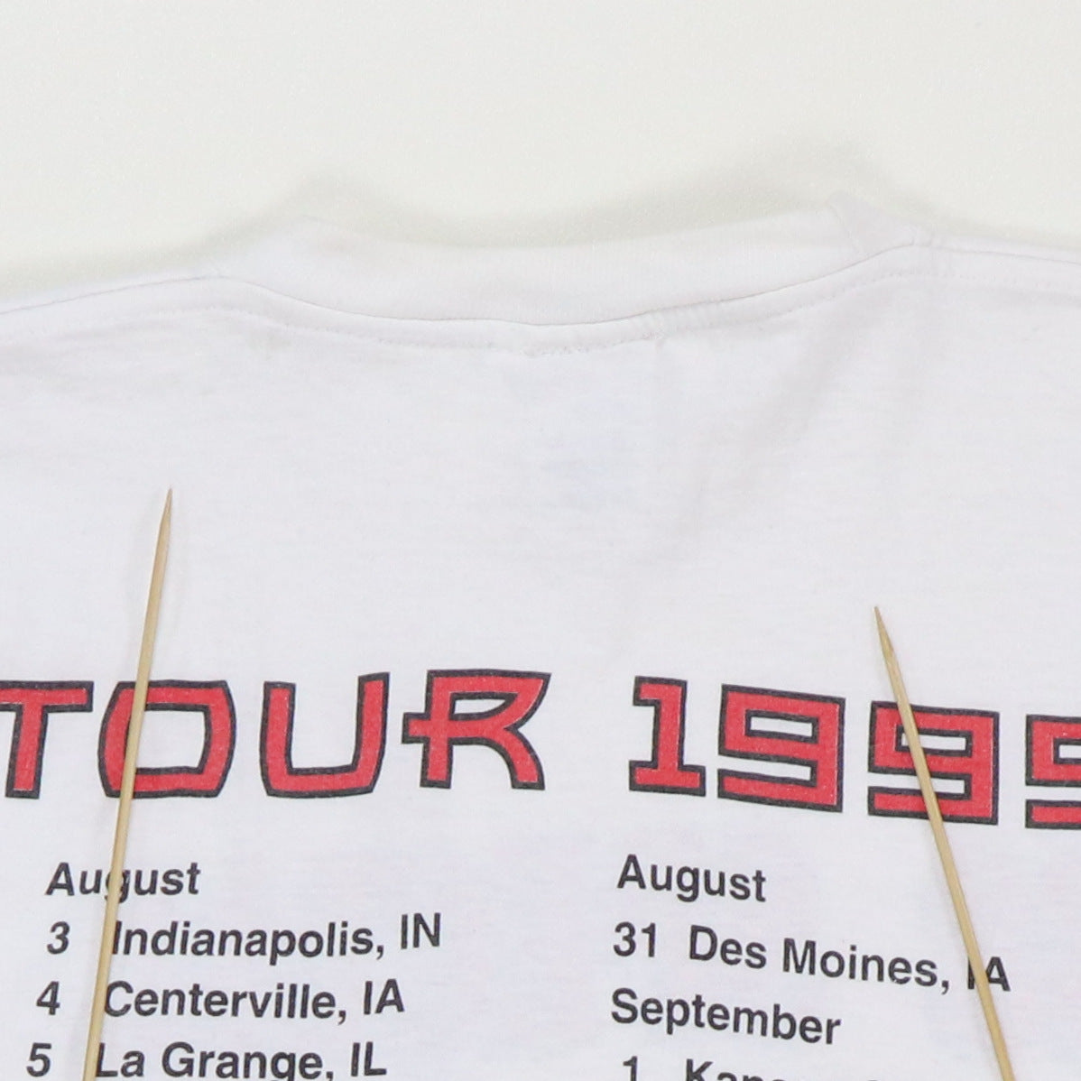 1995 38 Special Armed And Dangerous Tour Shirt