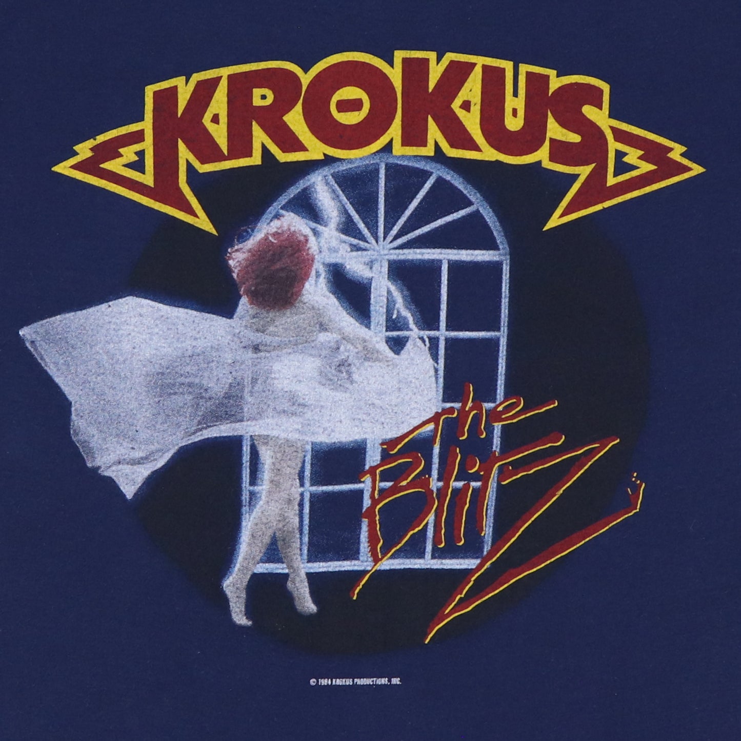 1984 Krokus The Blitz Tour Shirt