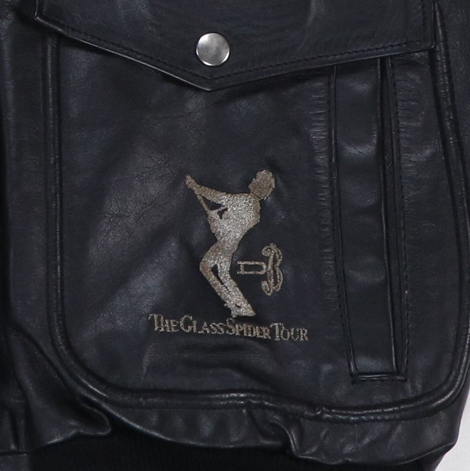 1987 David Bowie Glass Spider Leather Tour Jacket