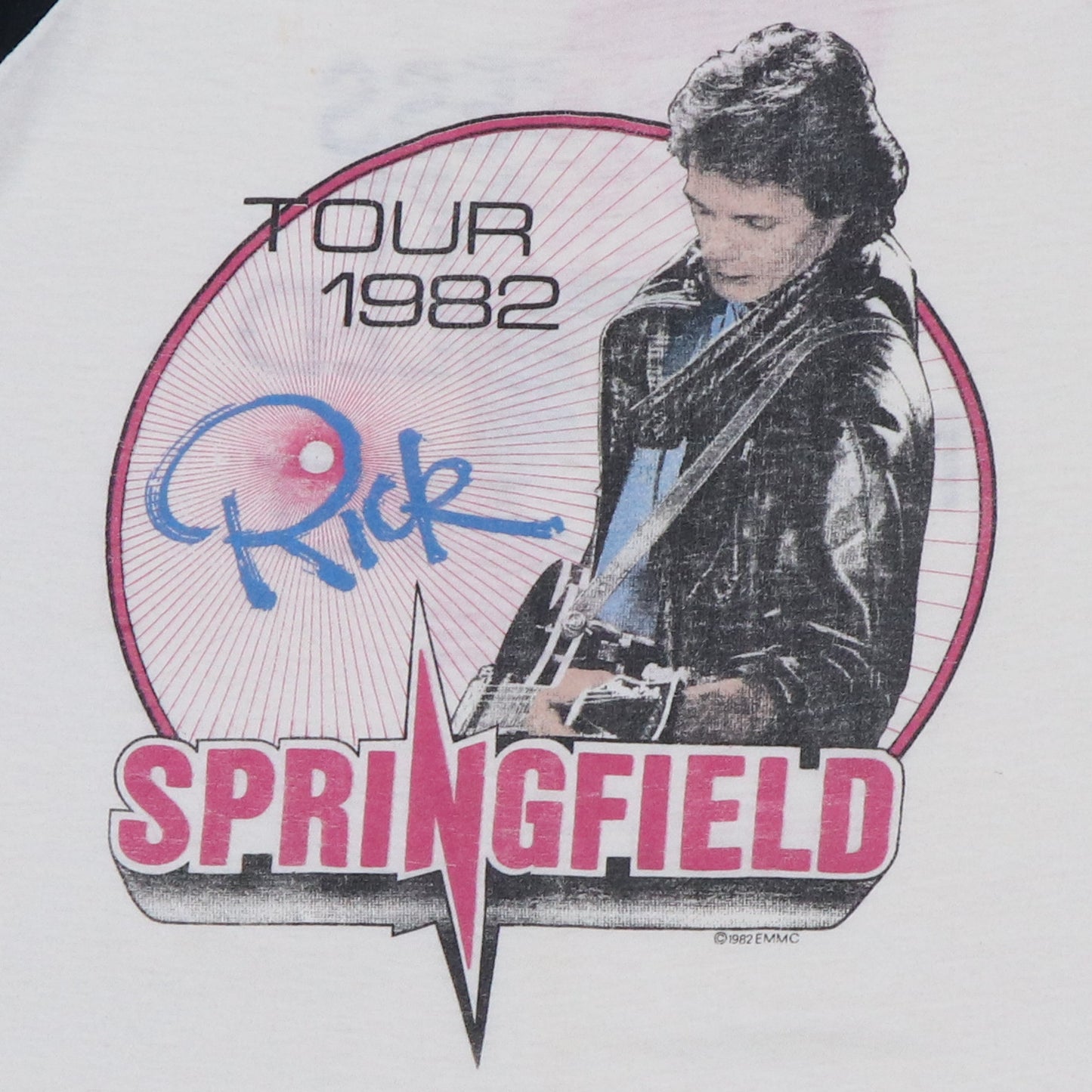 1982 Rick Springfield Tour Jersey Shirt