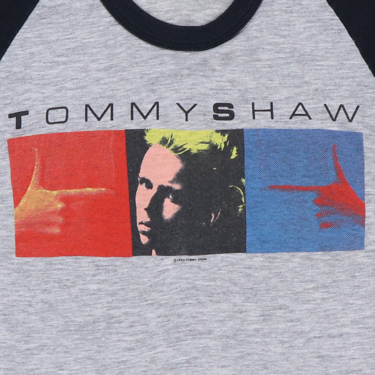 1984 Tommy Shaw Girls With Guns Jersey Shirt