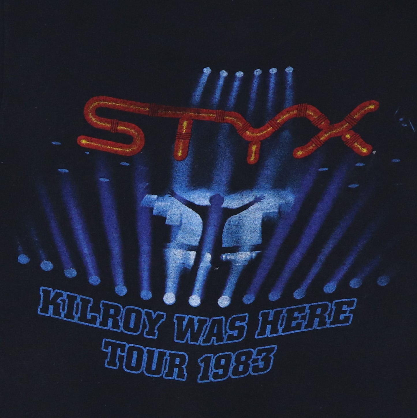 1983 Styx Kilroy Was Here Tour Shirt