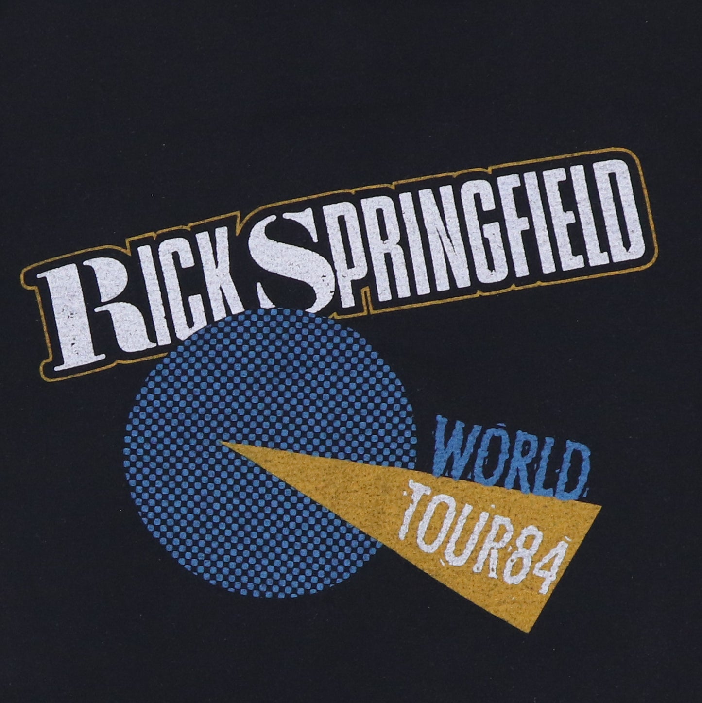 1984 Rick Springfield Tour Shirt