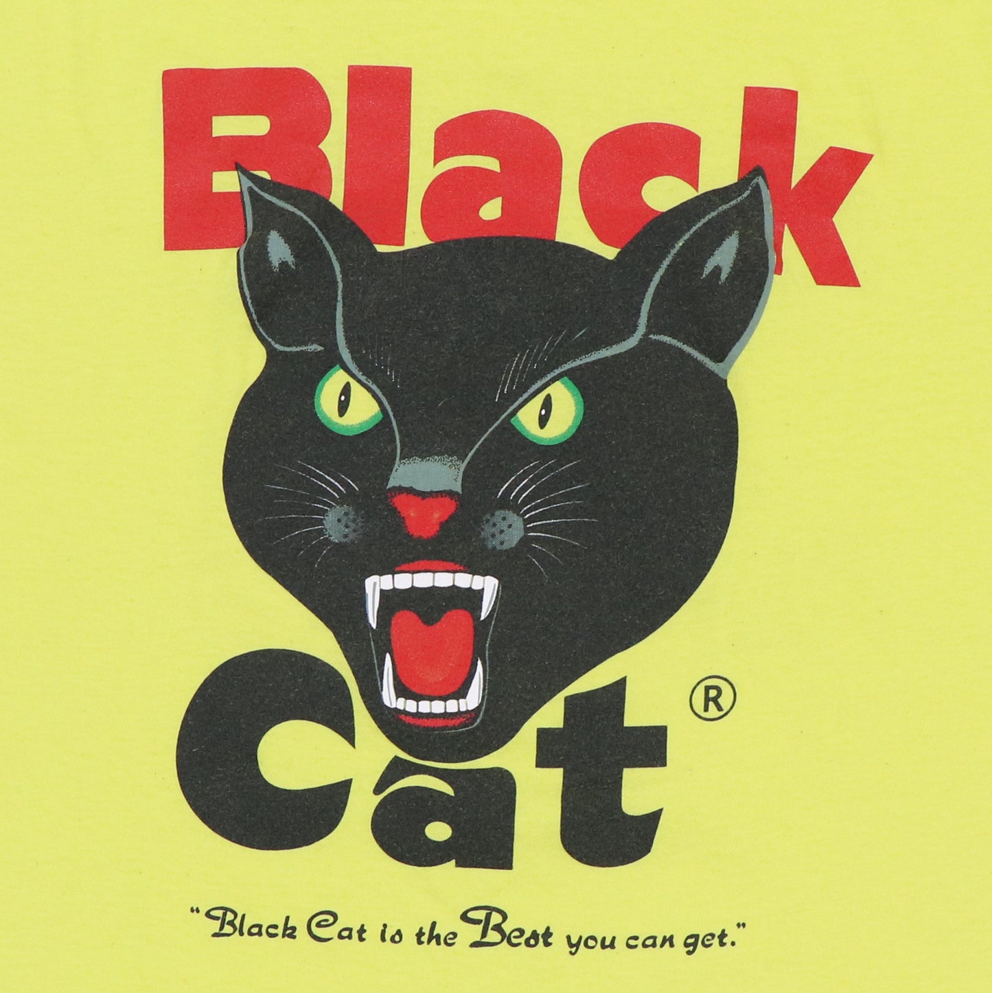 1990s Black Cat Fireworks Shirt