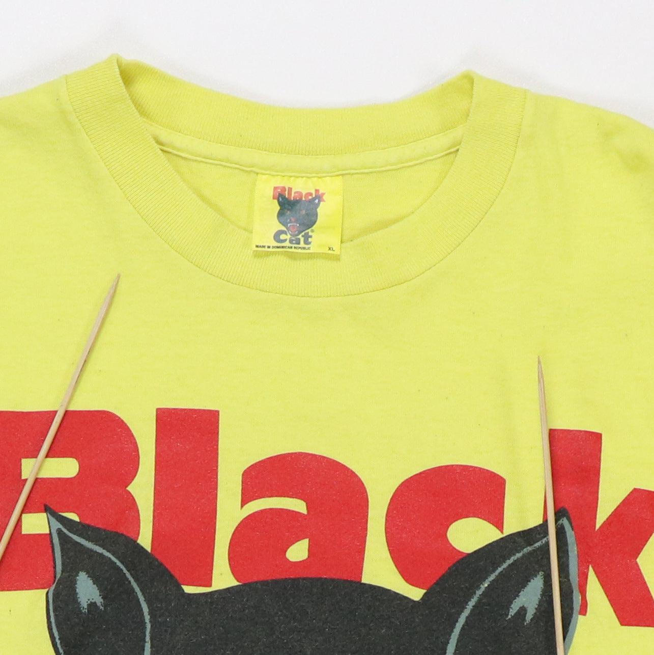 1990s Black Cat Fireworks Shirt