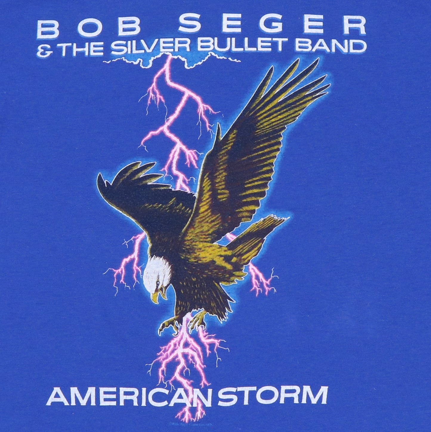 1986 Bob Seger American Storm Tour Shirt