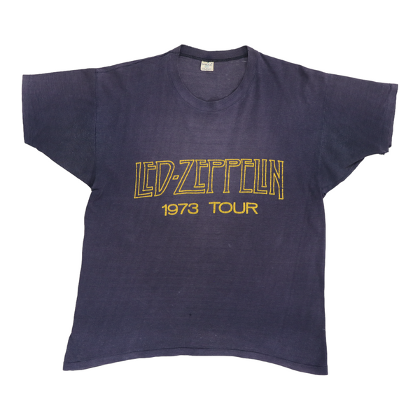 1973 Led Zeppelin Showco Crew Tour Shirt