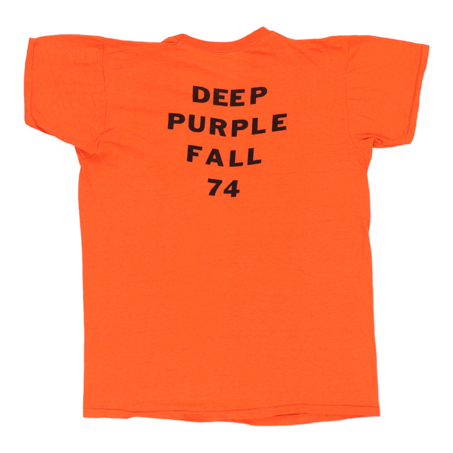 1974 Deep Purple See Factor Fall Tour Crew Shirt