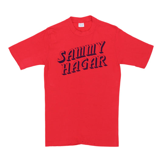 1976 Sammy Hagar Capitol Records Promo Shirt