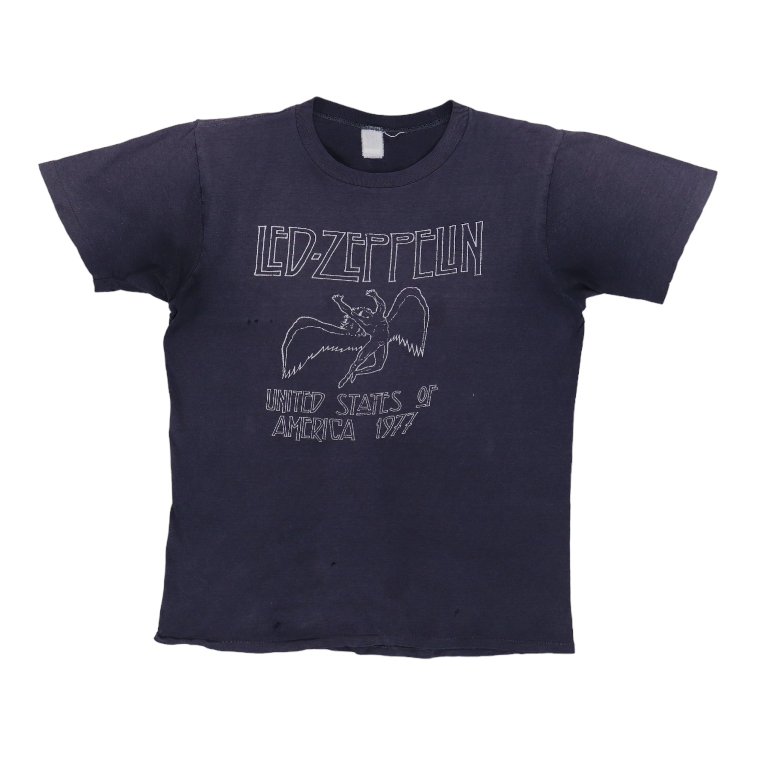 Led zeppelin 1977 tour t clearance shirt