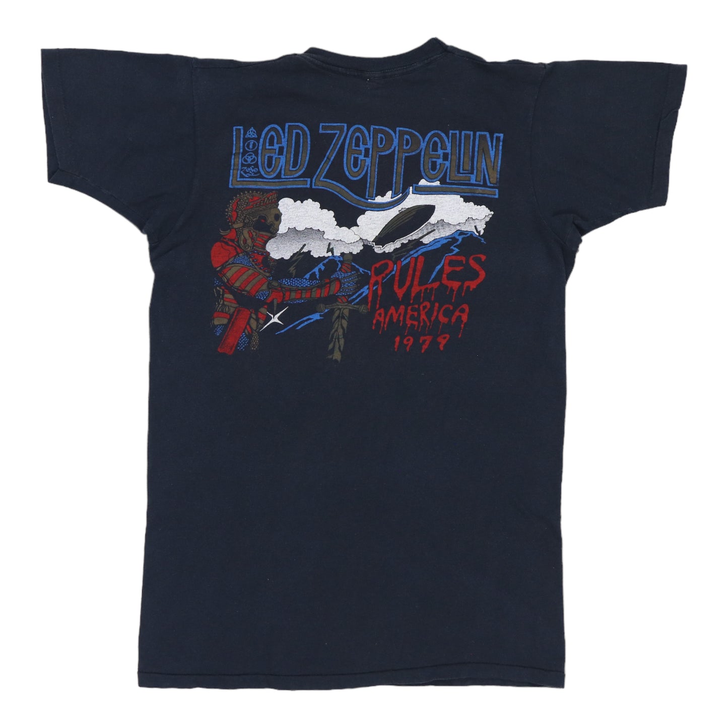 1979 Led Zeppelin Rules America Shirt – WyCo Vintage