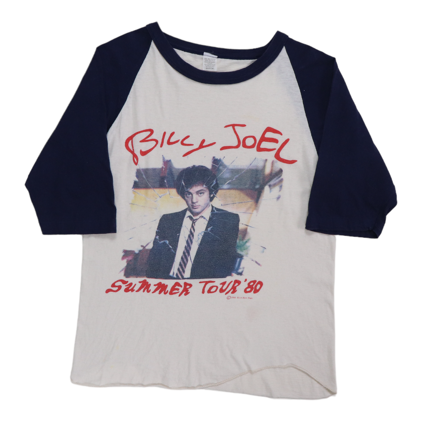 1980 Billy Joel Summer Tour Jersey Shirt