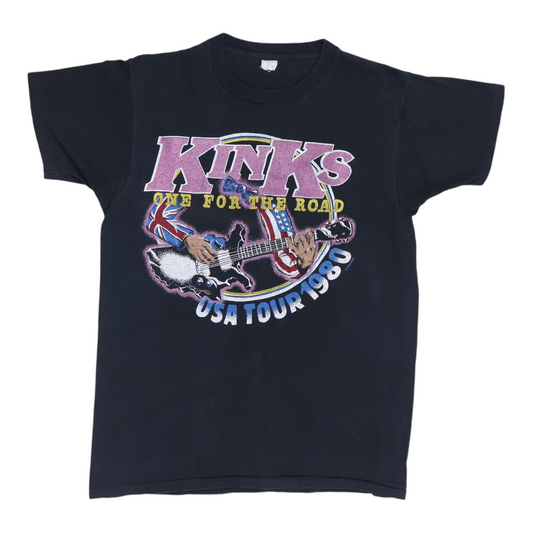 1980 The Kinks For The Road Tour Shirt