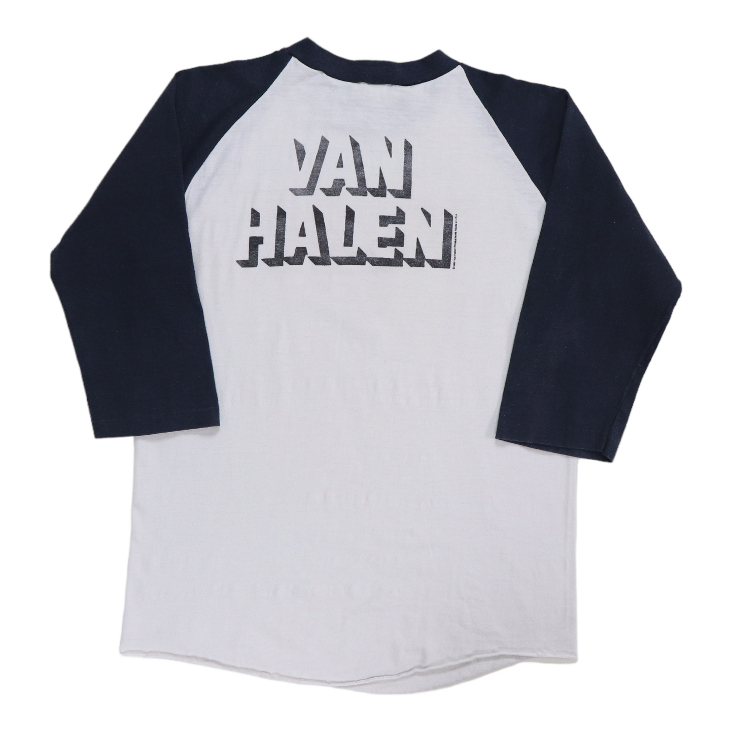 1980 Van Halen Invasion Jersey Shirt