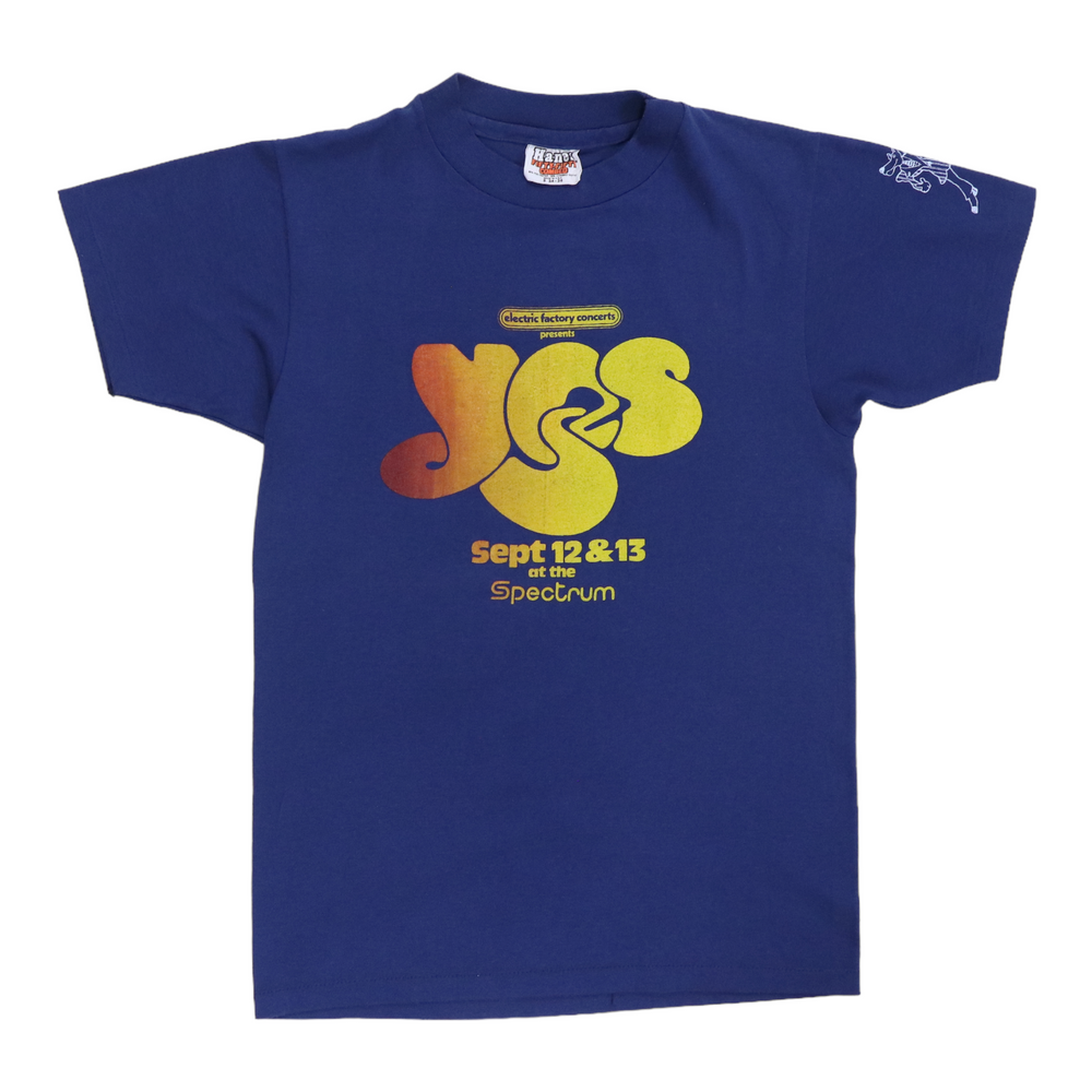 1980 Yes Electric Factory Concerts Crew Concert Shirt