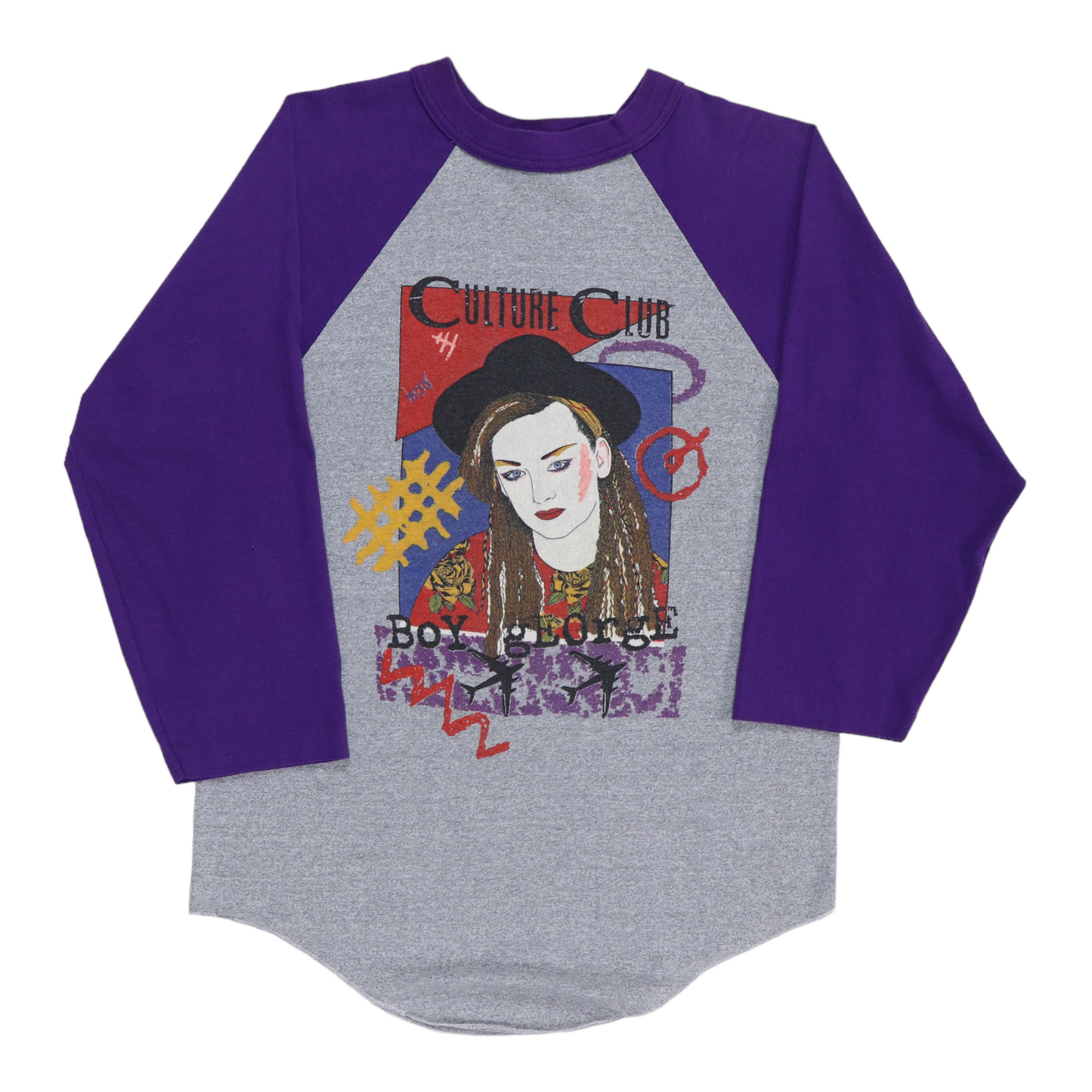 1980s Culture Club Boy George Jersey Shirt