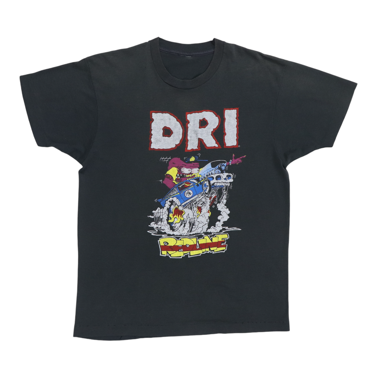 1980s DRI Dirty Rotten Imbeciles Redline Shirt