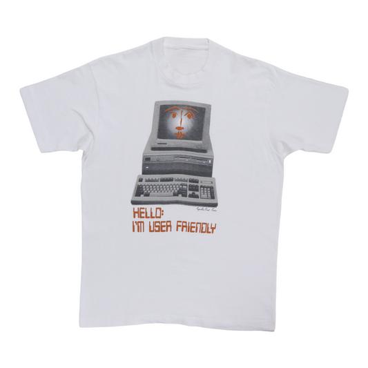 1980s I'm User Friendly Computer Shirt