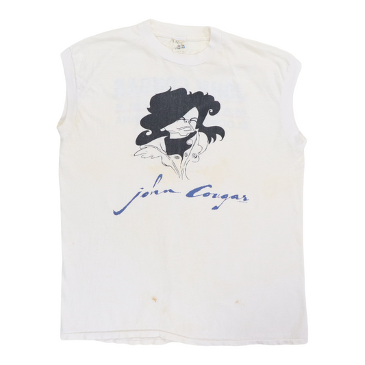 1980s John Cougar Mellancamp Sleeveless Shirt