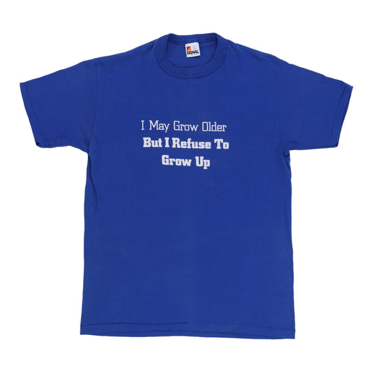 1980s Refuse To Grow Up Shirt