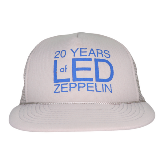 1980s 20 Years Of Led Zeppelin Truck Hat