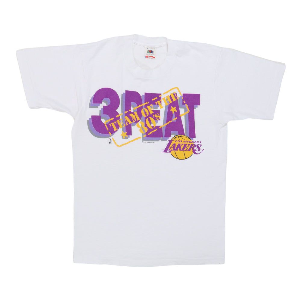 1980s Los Angeles Lakers 3 Peat Shirt