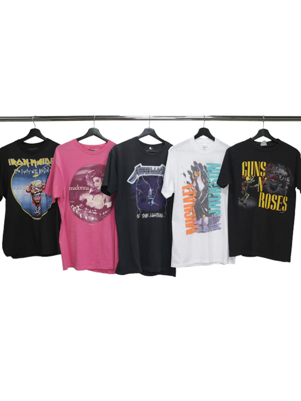 Rock Band T-Shirts From The 1980s
