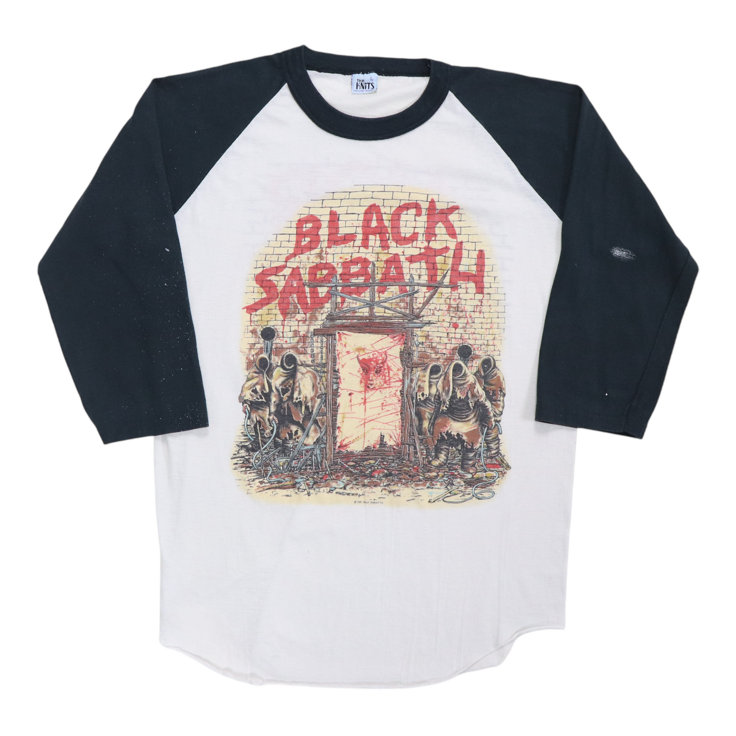 1981 Black Sabbath Mob Rules Tour Jersey Shirt