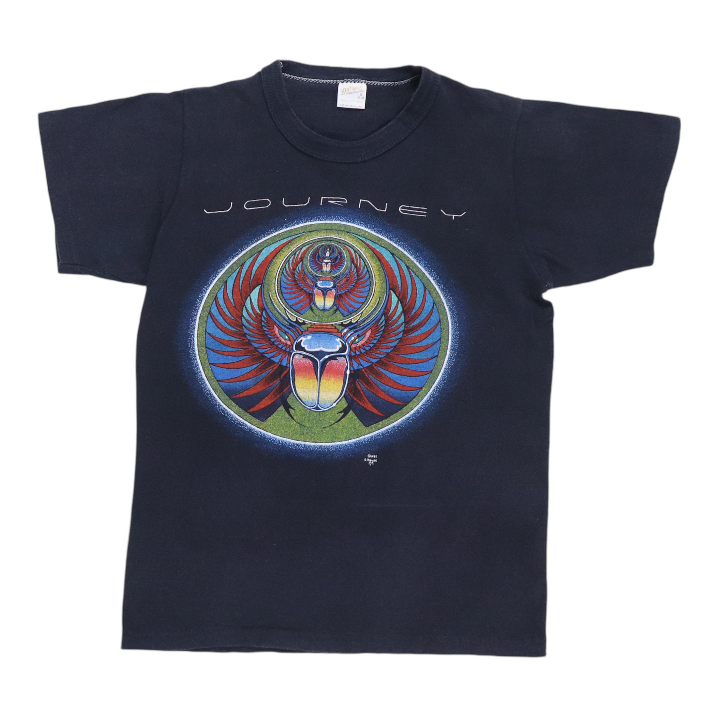 1981 Journey Captured Tour Shirt