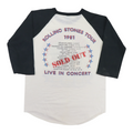 1981 Rolling Stones Tour Jersey Shirt