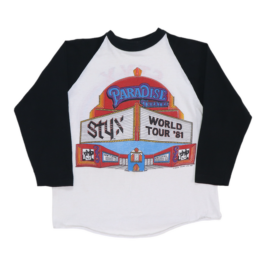 1981 Styx Paradise Theatre World Tour Jersey Shirt