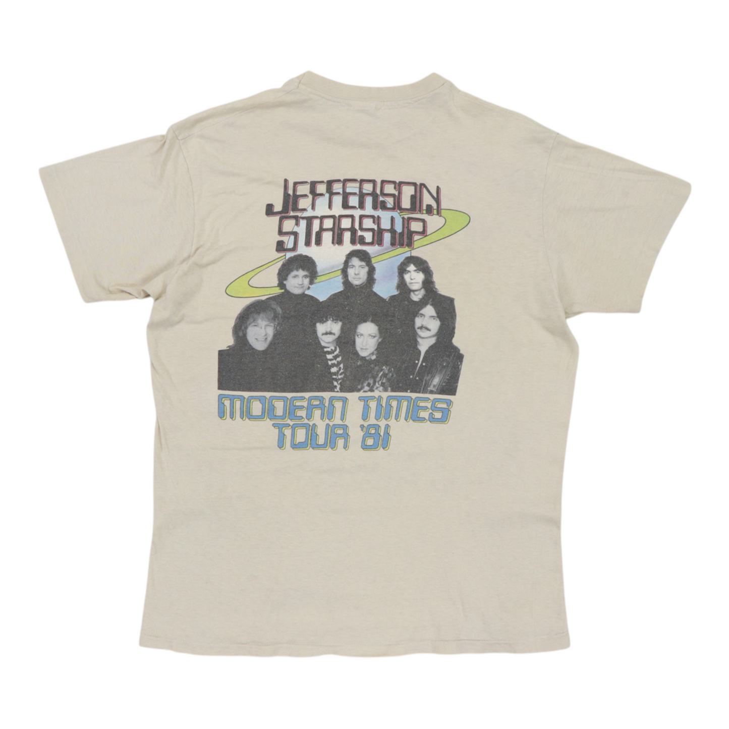 1981 Jefferson Starship Modern Times Tour Shirt