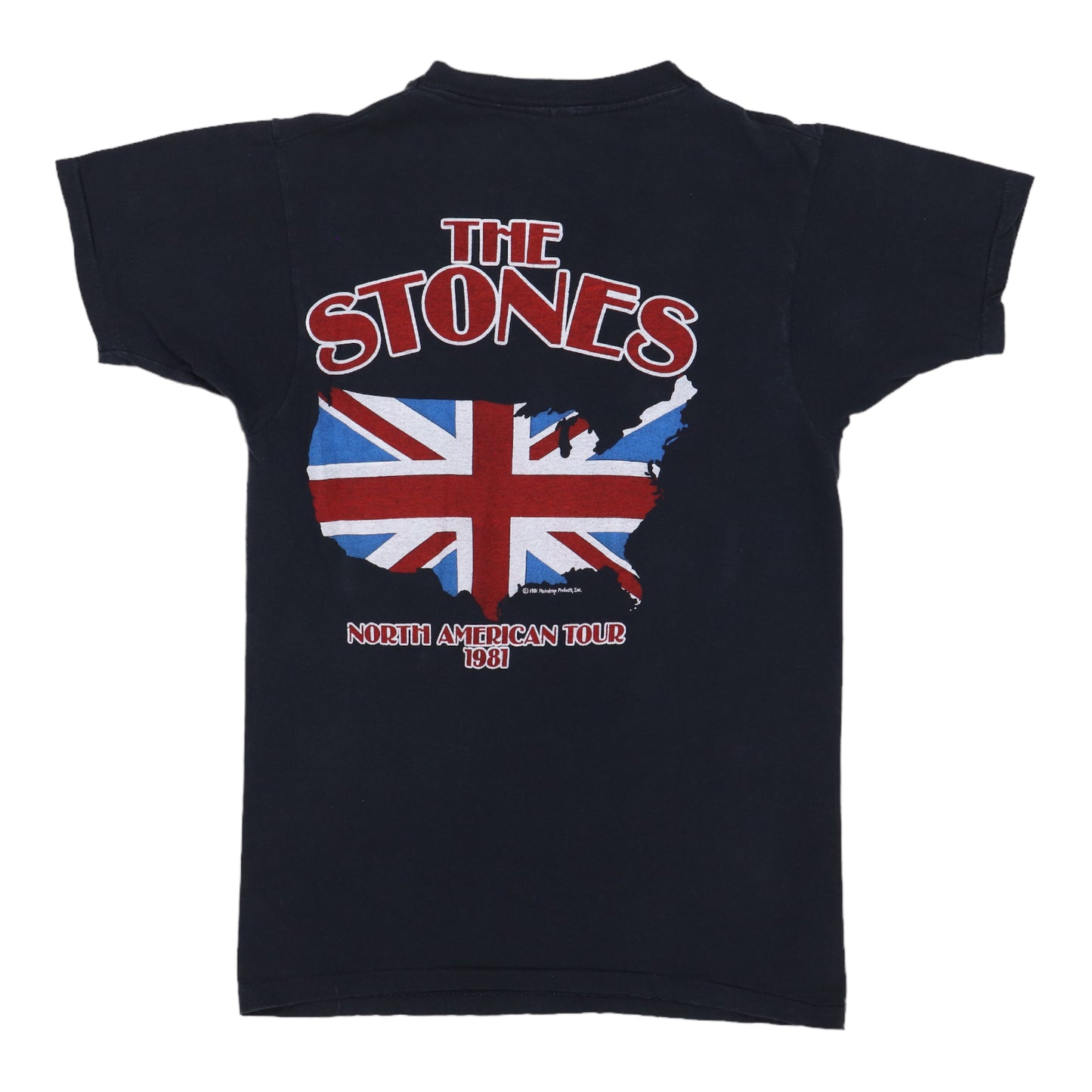 1981 Rolling Stones North American Tour Shirt