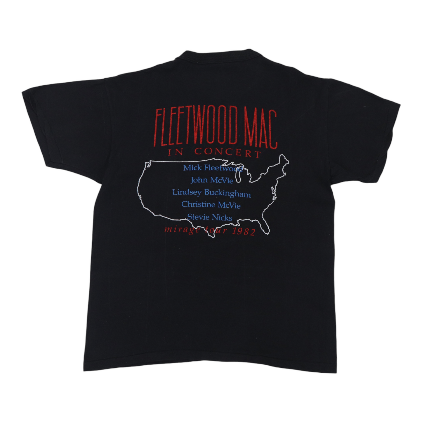 1982 Fleetwood Mac Mirage Tour Shirt