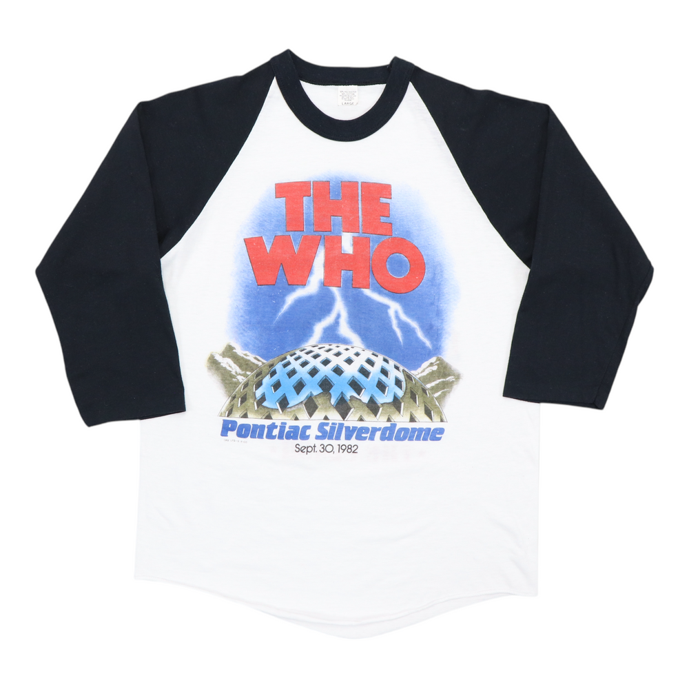 1982 The Who The Clash Tour Jersey Shirt