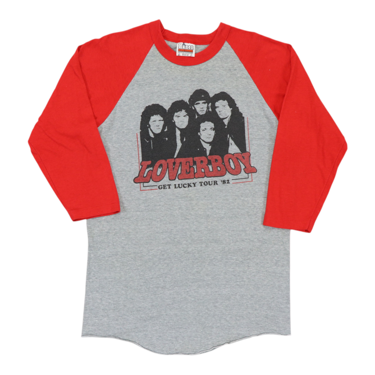 1982 Loverboy Get Lucky Tour Jersey Shirt