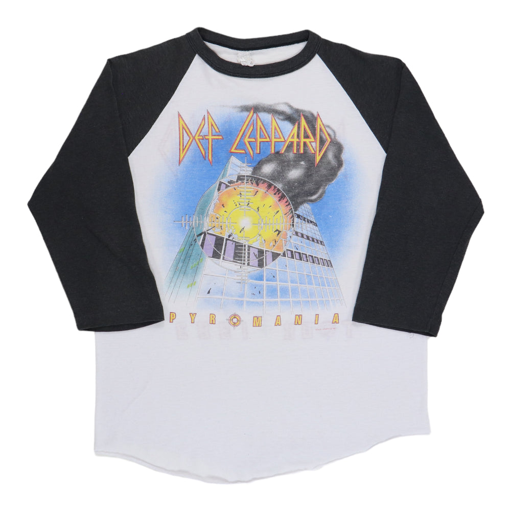 1983 Def Leppard Pyromania Tour Jersey Shirt