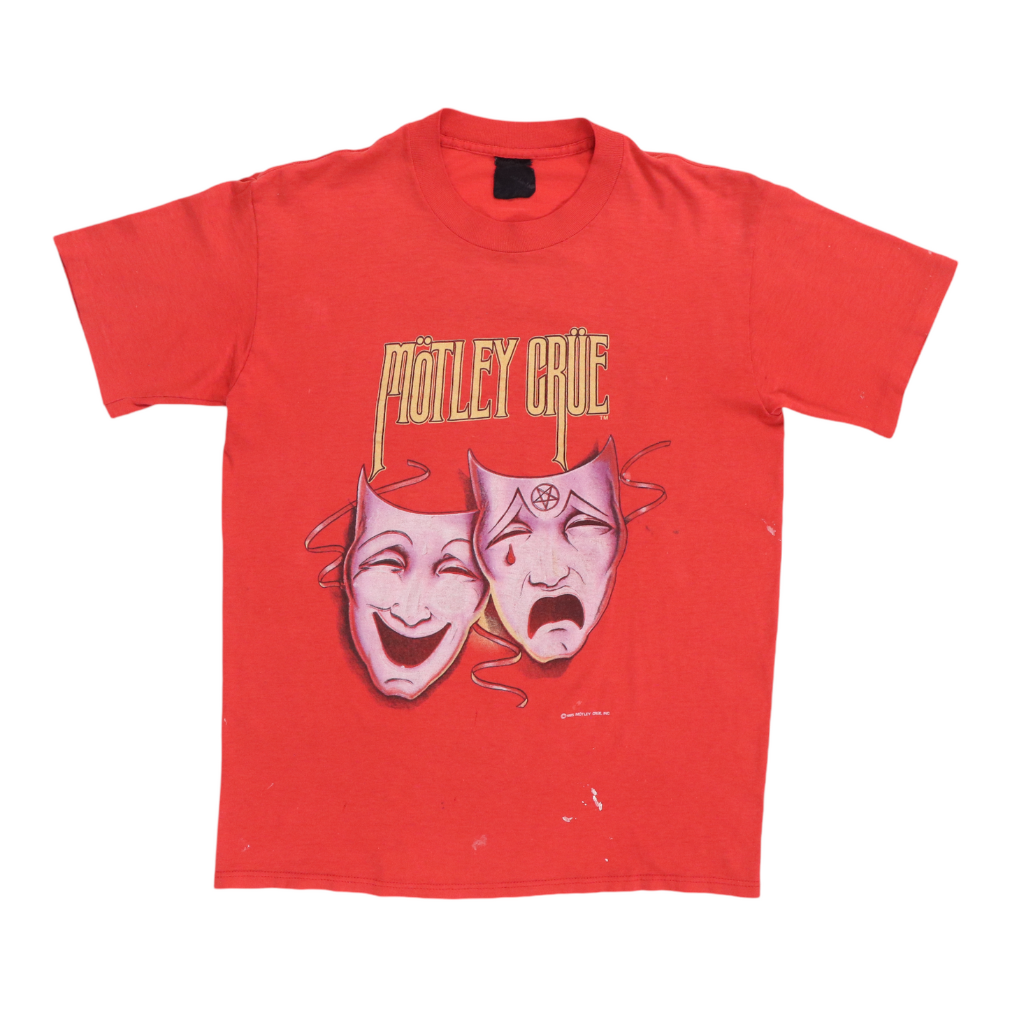 1983 Motley Crue Theatre Of Pain Tour Shirt