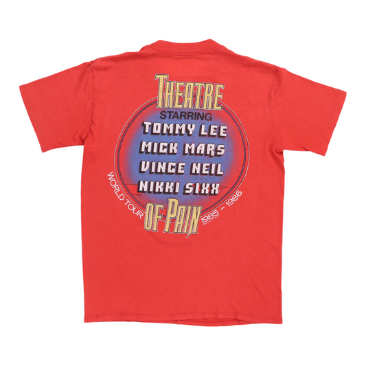 1983 Motley Crue Theatre Of Pain Tour Shirt