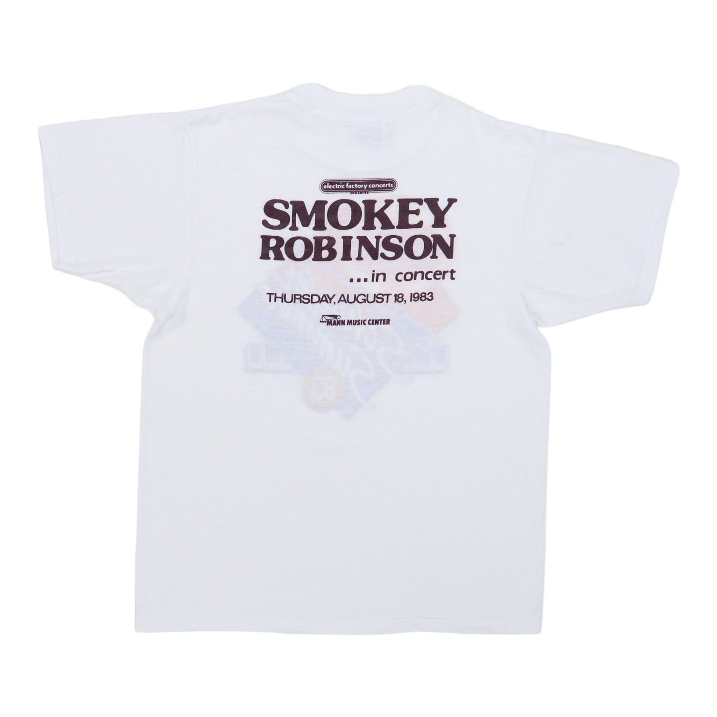 1983 Smokey Robinson In Concert Shirt