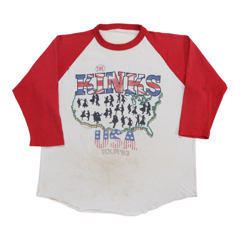 1983 The Kinks State Of Confusion Tour Jersey Shirt