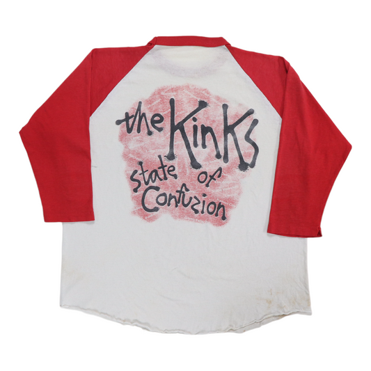 1983 The Kinks State Of Confusion Tour Jersey Shirt
