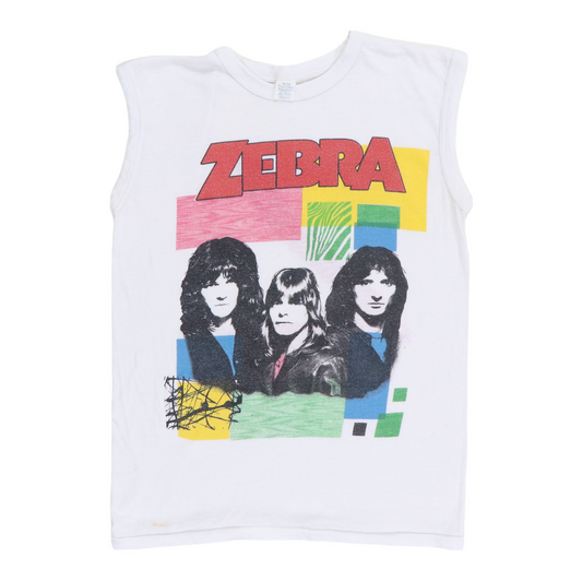 1983 Zebra Sleeveless Shirt