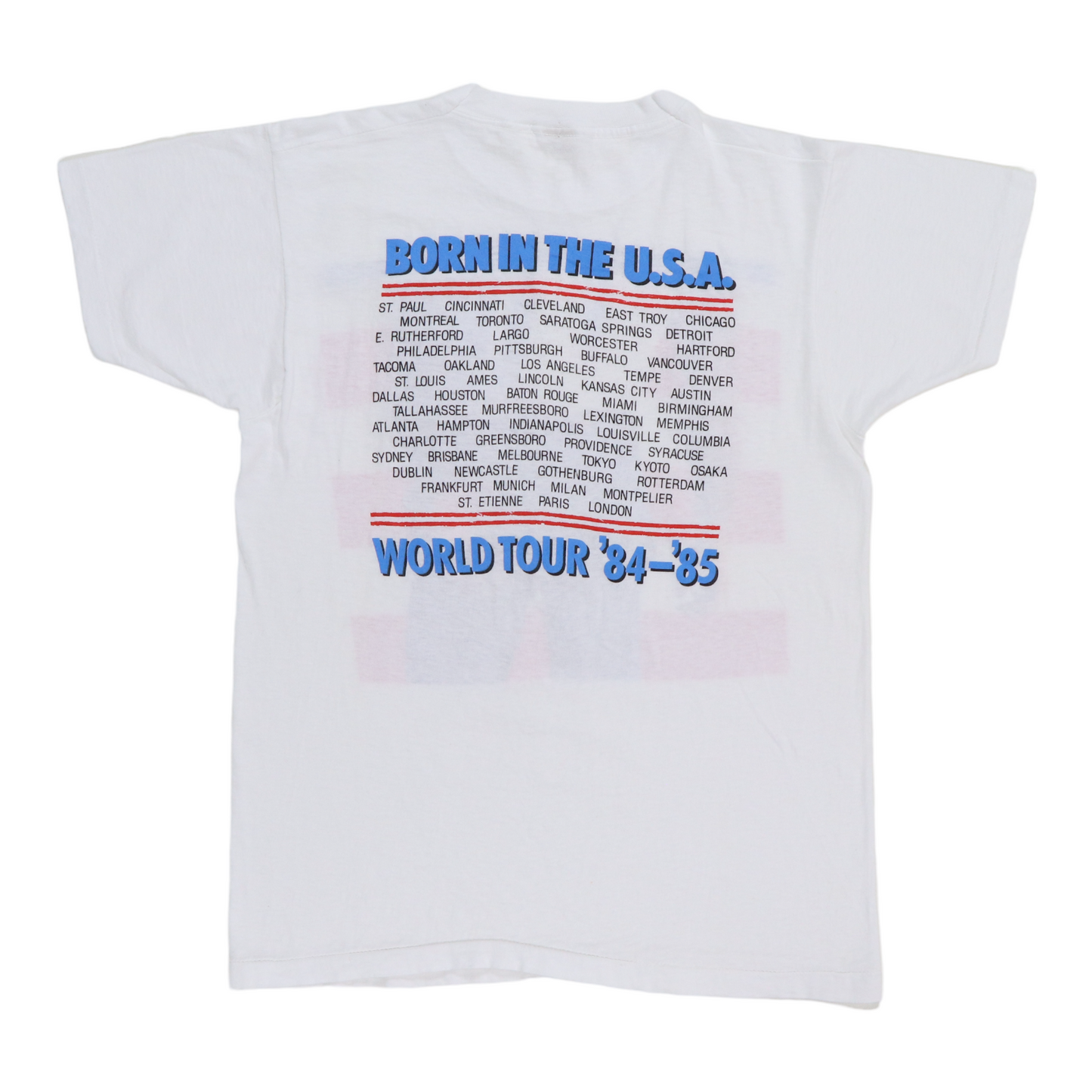 1984 Bruce Springsteen Born In The USA Tour Shirt